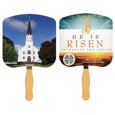 Religious Hand Fan/ Church-Religious