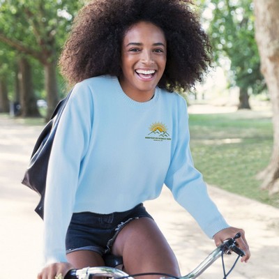 Women's Nantucket Crew Neck Pullover - Emb